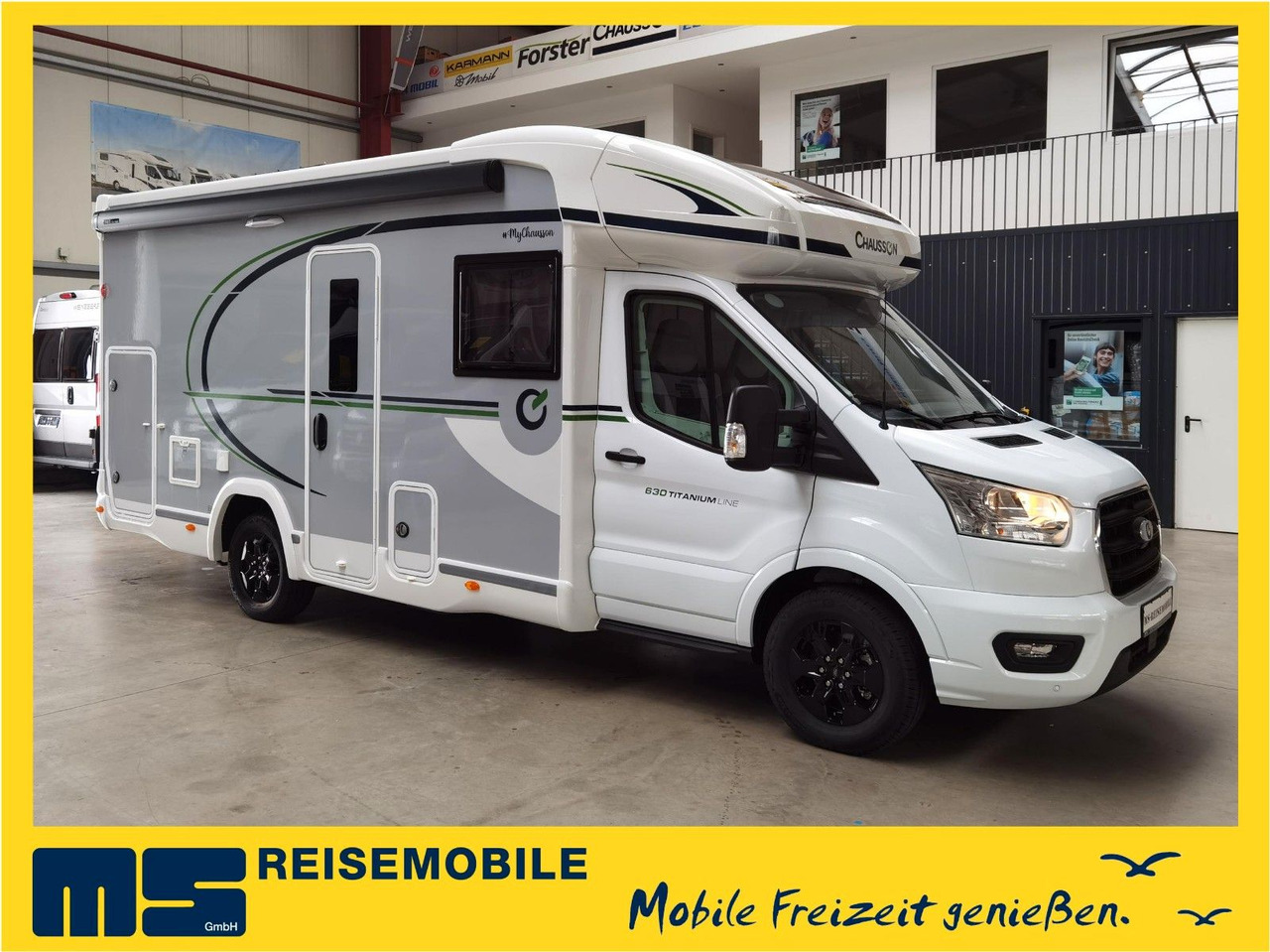 Chausson 630 TITANIUM / - 2026 - / EINZEL.- HUBBETTEN - Poluintegrisani kamper: slika 1 Chausson 630 TITANIUM / - 2026 - / EINZEL.- HUBBETTEN - Poluintegrisani kamper: slika 1