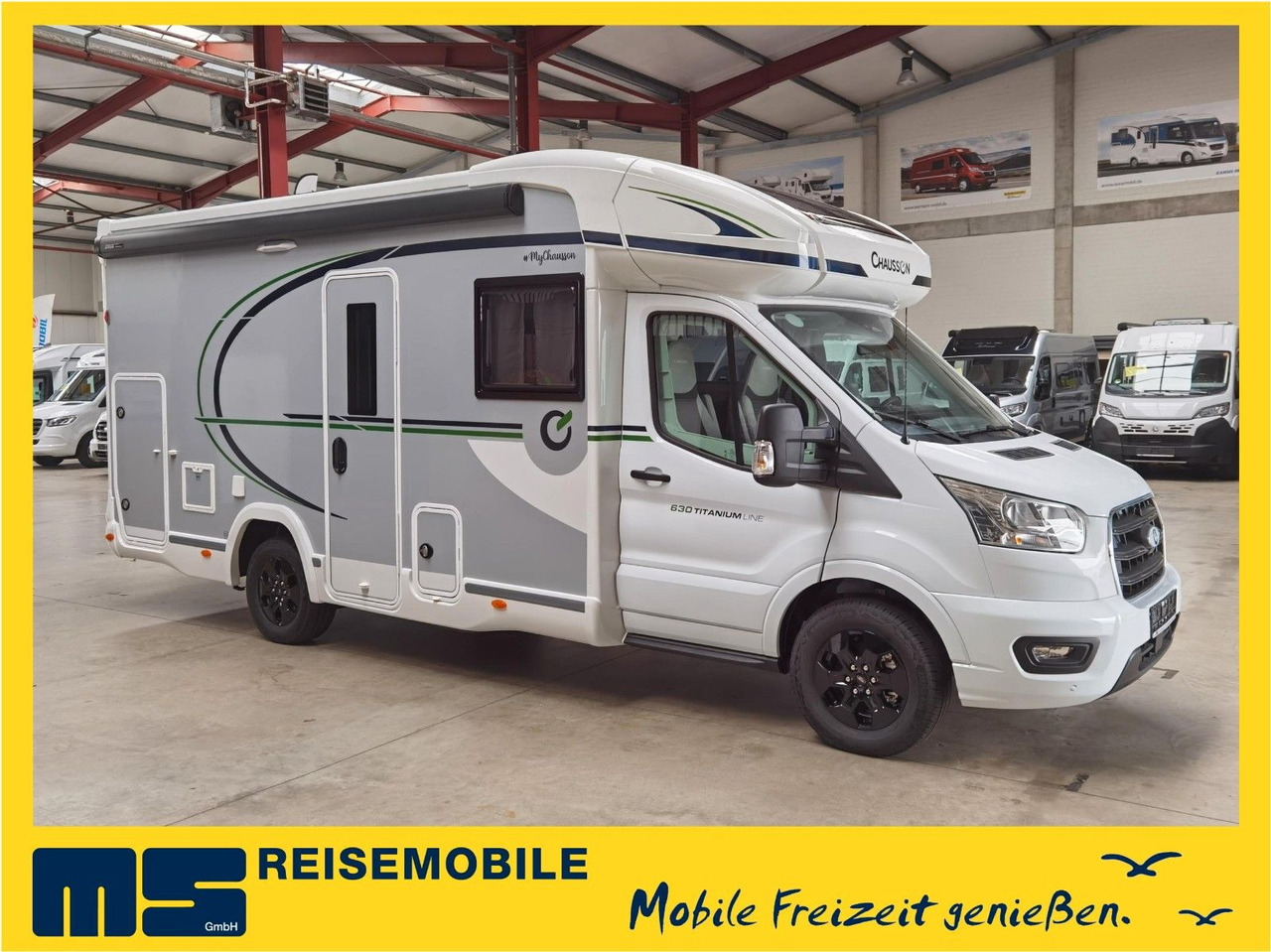 Chausson 630 TITANIUM / - 2026 - / EINZEL. - HUBBETTEN - Poluintegrisani kamper: slika 1 Chausson 630 TITANIUM / - 2026 - / EINZEL. - HUBBETTEN - Poluintegrisani kamper: slika 1