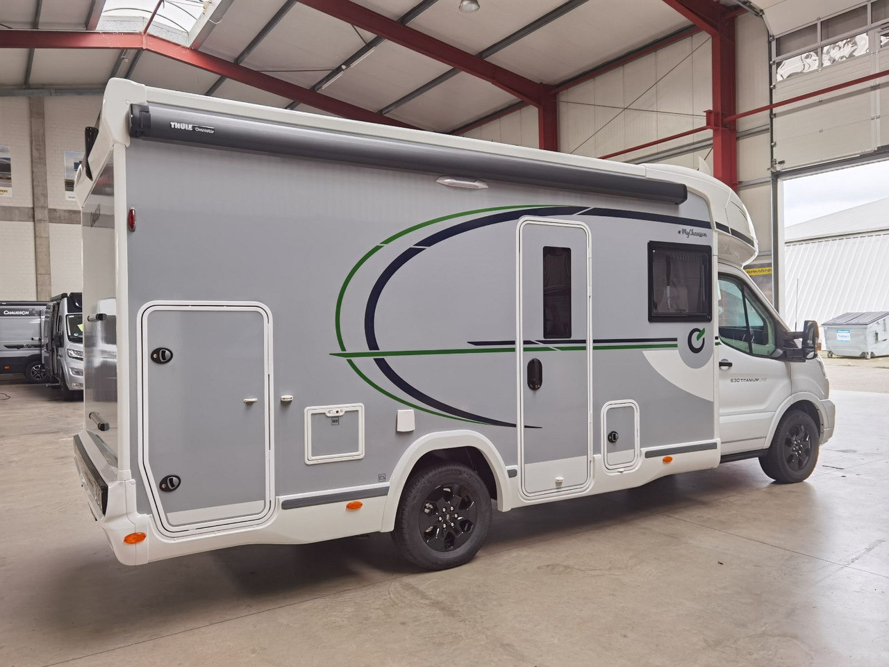 Chausson 630 TITANIUM / - 2026 - / EINZEL.- HUBBETTEN - Poluintegrisani kamper: slika 4 Chausson 630 TITANIUM / - 2026 - / EINZEL.- HUBBETTEN - Poluintegrisani kamper: slika 4