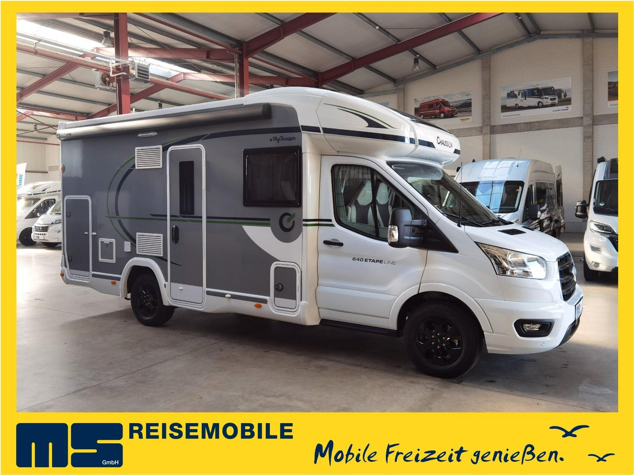 Chausson 640 ETAPE LINE / 2025 /ARCTIC-PAKET / 4.1T / AHK - Poluintegrisani kamper: slika 1 Chausson 640 ETAPE LINE / 2025 /ARCTIC-PAKET / 4.1T / AHK - Poluintegrisani kamper: slika 1