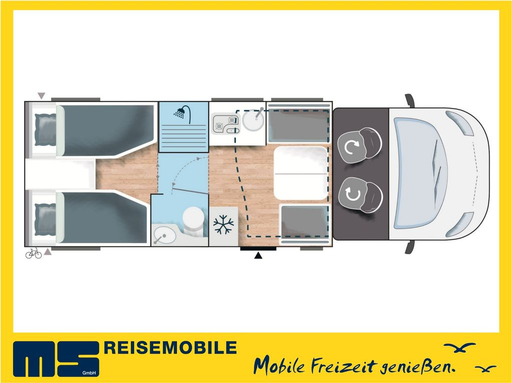 Chausson 777 ETAPE LINE /-2025-/ARCTIC-PAKET/EINZELBETTEN - Poluintegrisani kamper: slika 2 Chausson 777 ETAPE LINE /-2025-/ARCTIC-PAKET/EINZELBETTEN - Poluintegrisani kamper: slika 2