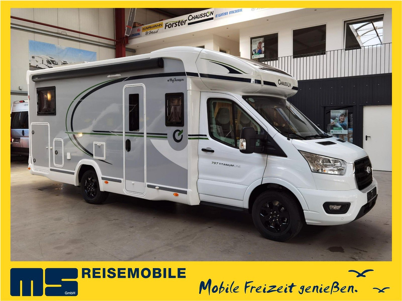 Chausson 797 TITANIUM / - 2026 - / 165PS - 8G. AUTOMATIK - Poluintegrisani kamper: slika 1 Chausson 797 TITANIUM / - 2026 - / 165PS - 8G. AUTOMATIK - Poluintegrisani kamper: slika 1