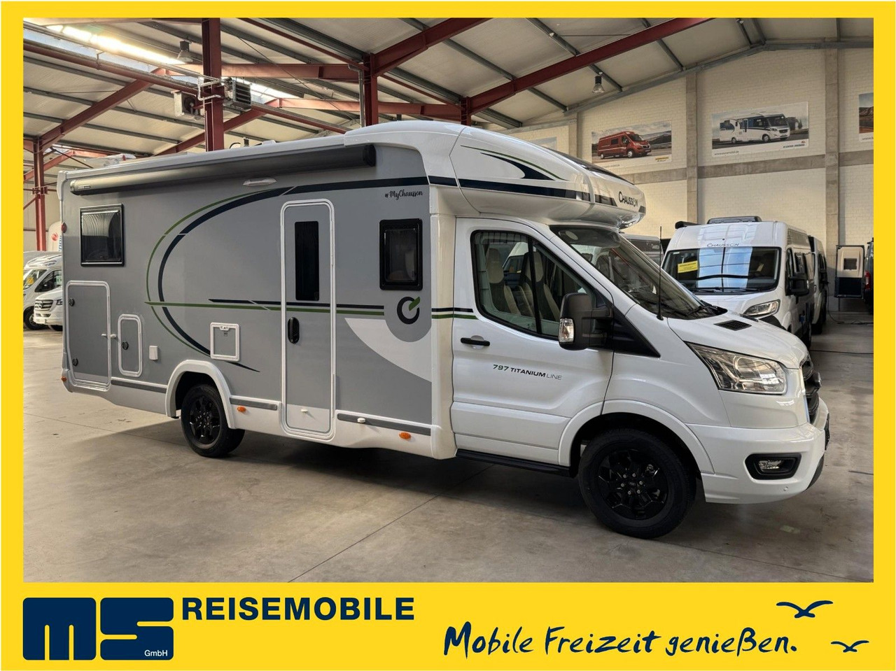 Chausson 797 TITANIUM /-2026- / 4.1T. / ALDEN SAT- ANLAGE - Poluintegrisani kamper: slika 1 Chausson 797 TITANIUM /-2026- / 4.1T. / ALDEN SAT- ANLAGE - Poluintegrisani kamper: slika 1