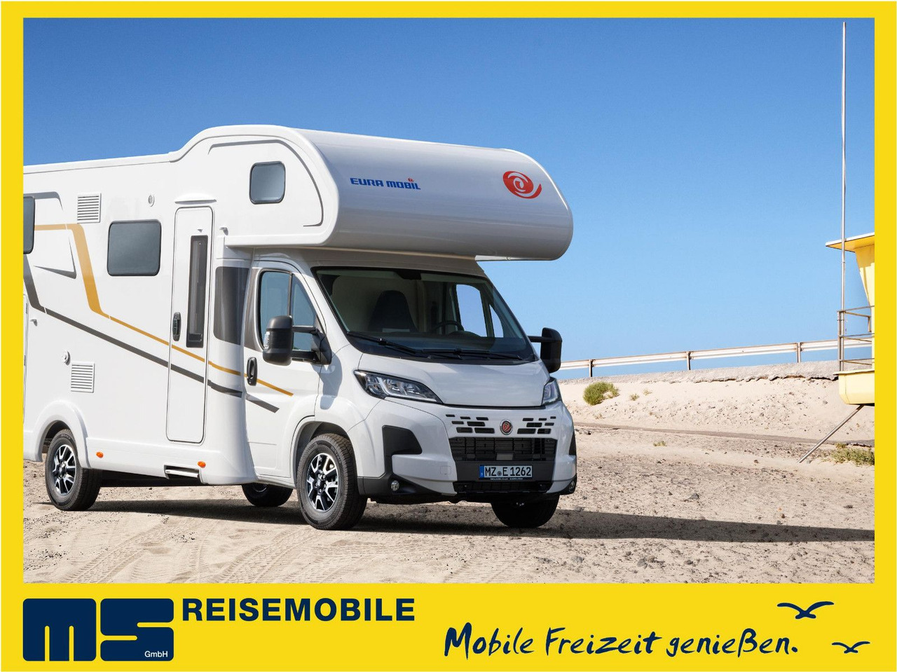Eura Mobil ACTIVA ONE 630 LS / -2025- / 140PS / RAUMWUNDER - Alkoven kamper: slika 1 Eura Mobil ACTIVA ONE 630 LS / -2025- / 140PS / RAUMWUNDER - Alkoven kamper: slika 1