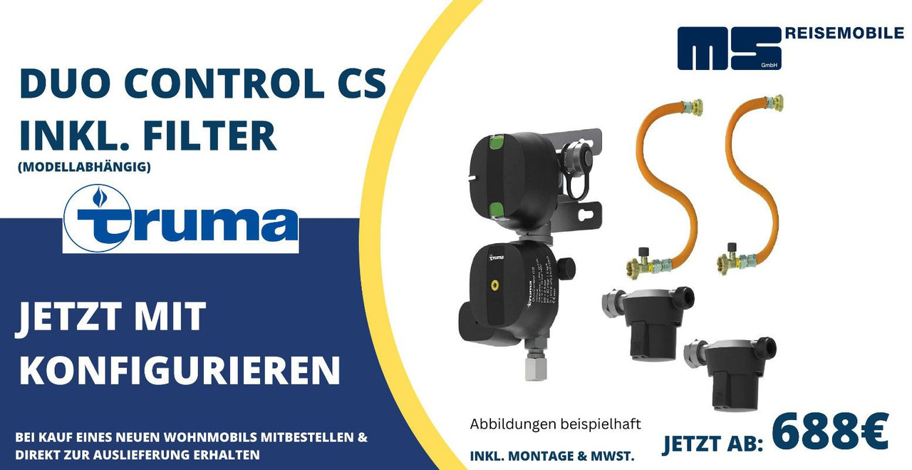 Eura Mobil ACTIVA ONE 630 LS / -2025- / 140PS / RAUMWUNDER - Alkoven kamper: slika 5 Eura Mobil ACTIVA ONE 630 LS / -2025- / 140PS / RAUMWUNDER - Alkoven kamper: slika 5