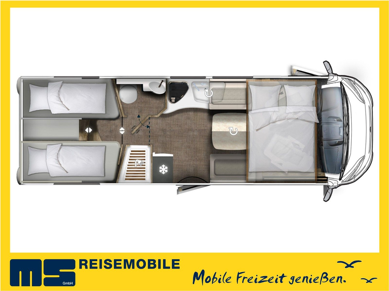 Eura Mobil INTEGRA LINE 720 EF / 180PS-9G 40H /EINZELBETTEN - Integrisani kamper: slika 2 Eura Mobil INTEGRA LINE 720 EF / 180PS-9G 40H /EINZELBETTEN - Integrisani kamper: slika 2