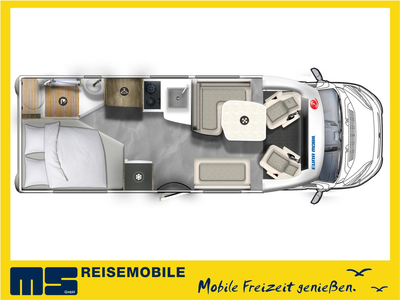 Eura Mobil PROFILA T 675 SB/MODELL 2025-140PS-SEITENBETT - Poluintegrisani kamper: slika 1 Eura Mobil PROFILA T 675 SB/MODELL 2025-140PS-SEITENBETT - Poluintegrisani kamper: slika 1