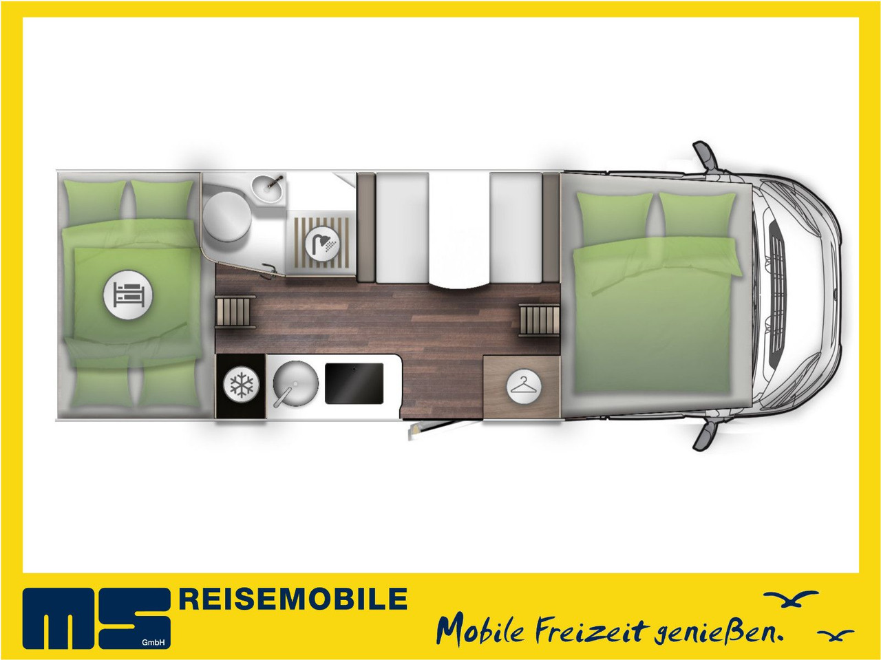 Forster A 699 DVB / Modell 2026 / 165PS /8x SCHLAFPLÄTZE - Alkoven kamper: slika 1 Forster A 699 DVB / Modell 2026 / 165PS /8x SCHLAFPLÄTZE - Alkoven kamper: slika 1