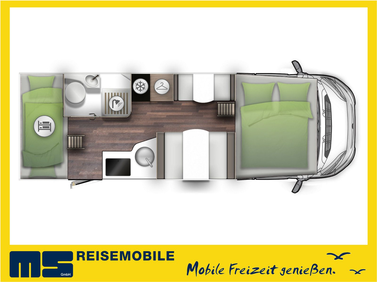 Forster A 699 VB / - MODELL 2025- / 140PS / ETAGENBETTEN - Alkoven kamper: slika 2 Forster A 699 VB / - MODELL 2025- / 140PS / ETAGENBETTEN - Alkoven kamper: slika 2