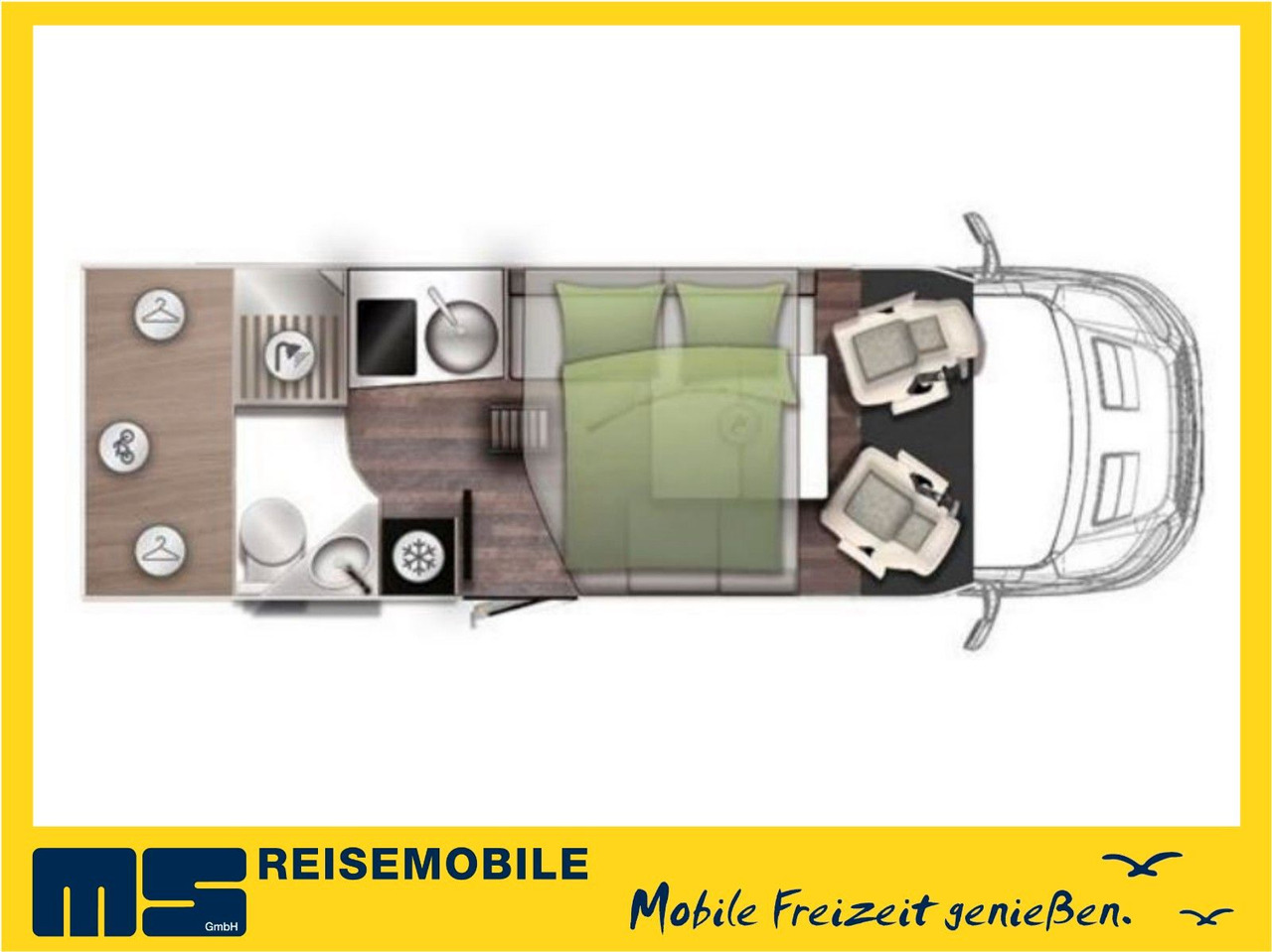 Forster T 639 LF /-2026- / 165 PS-8G / HUBBETT & RAUMBAD - Poluintegrisani kamper: slika 2 Forster T 639 LF /-2026- / 165 PS-8G / HUBBETT & RAUMBAD - Poluintegrisani kamper: slika 2