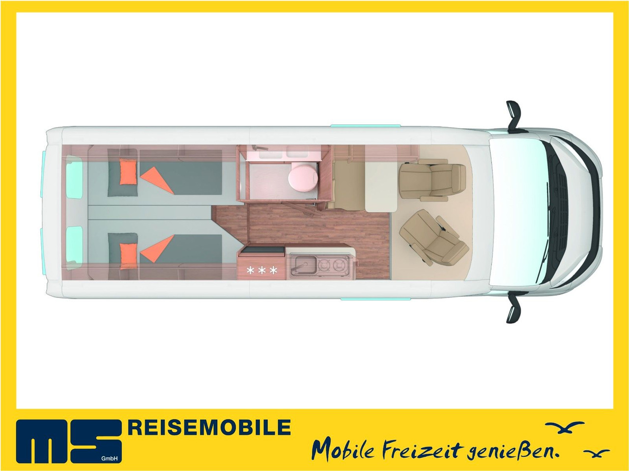 Weinsberg CARABUS GREY 630 ME - EDITION FIRE / MODELL 2026 - Kamp kombi: slika 2 Weinsberg CARABUS GREY 630 ME - EDITION FIRE / MODELL 2026 - Kamp kombi: slika 2