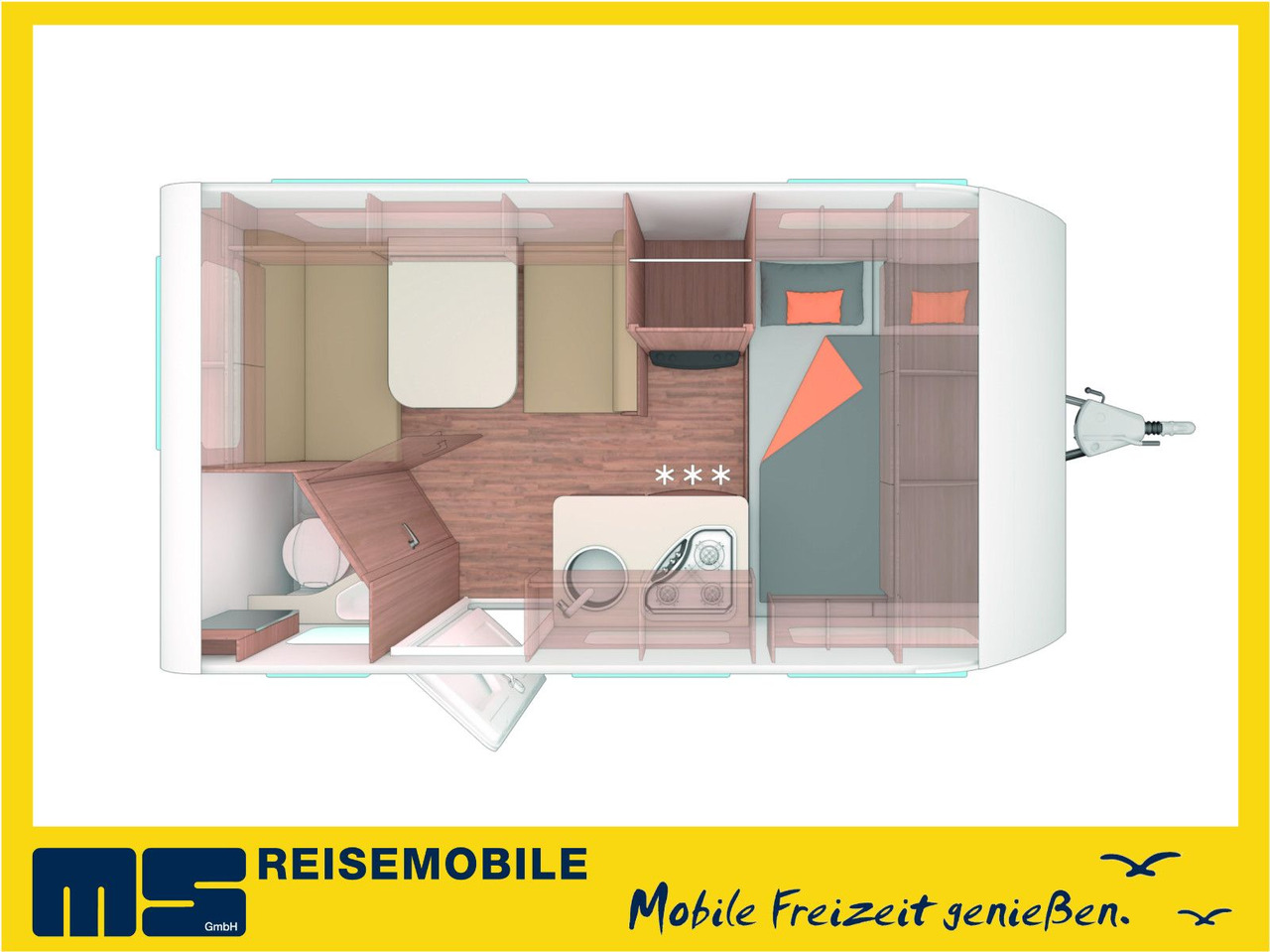 Weinsberg CARAONE 390 QD / -2026 -/ 1350 KG - Kamp prikolica: slika 2 Weinsberg CARAONE 390 QD / -2026 -/ 1350 KG - Kamp prikolica: slika 2