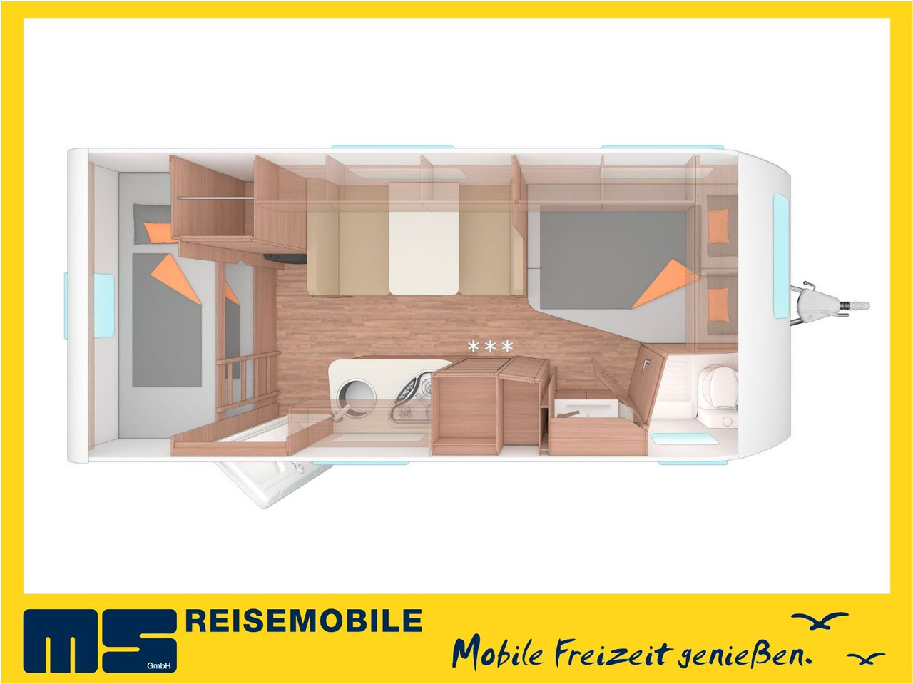 Weinsberg CARAONE 500 FDK / -2026- / ETAGENBETTEN / 1700kg - Kamp prikolica: slika 2 Weinsberg CARAONE 500 FDK / -2026- / ETAGENBETTEN / 1700kg - Kamp prikolica: slika 2