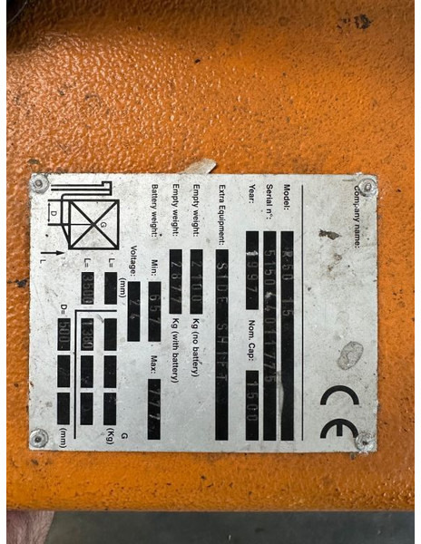 Električni viljuškar Still R50-15 Heftruck Duplo 330 Sideshift elektrisch: slika 17