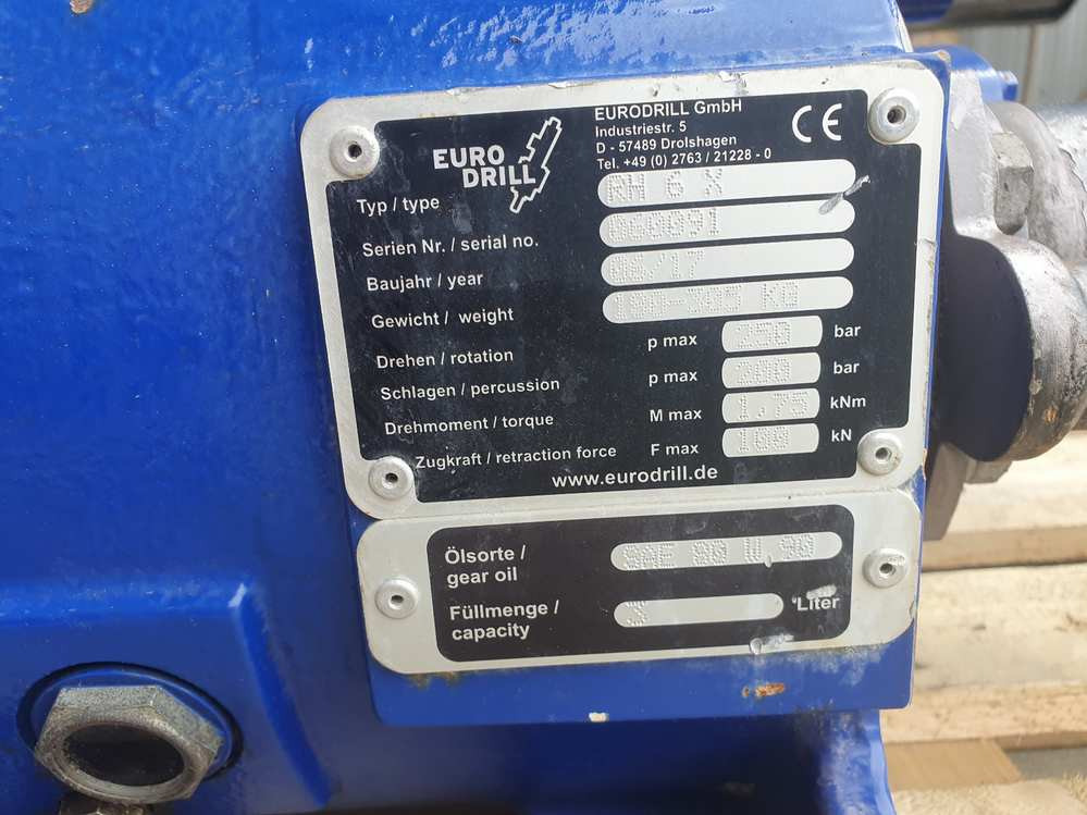 Eurodrill RH6X drifter - Veliki kamon za bušenje: slika 2 Eurodrill RH6X drifter - Veliki kamon za bušenje: slika 2