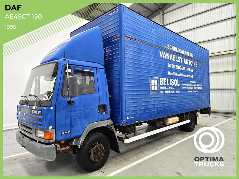DAF AE45CT 150/ LAMMES - BLATT - SPRING / DHOLLANDIA - Kamion sa zatvorenim sandukom: slika 1 DAF AE45CT 150/ LAMMES - BLATT - SPRING / DHOLLANDIA - Kamion sa zatvorenim sandukom: slika 1