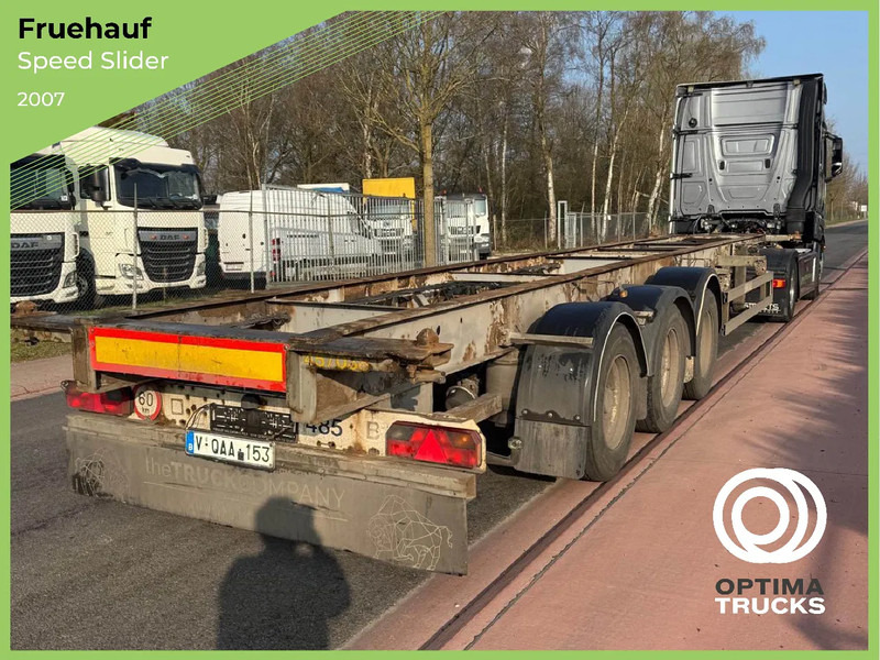 Fruehauf Containertransport - Poluprikolica za prevoz kontejnera/ Poluprikolica sa promenjivim sandukom: slika 1 Fruehauf Containertransport - Poluprikolica za prevoz kontejnera/ Poluprikolica sa promenjivim sandukom: slika 1