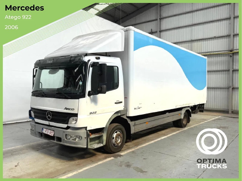Mercedes-Benz Atego 922 DAUTEL LIFT / HAYON / BLATT-BLATT/LAMMES-LAMMES/ EURO3 / MANUAL - Kamion sa zatvorenim sandukom: slika 1 Mercedes-Benz Atego 922 DAUTEL LIFT / HAYON / BLATT-BLATT/LAMMES-LAMMES/ EURO3 / MANUAL - Kamion sa zatvorenim sandukom: slika 1