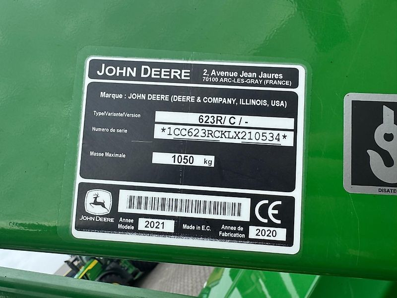 Traktor John Deere 6100M CQ 40KM + VOORLADER 2020 2590 UUR!!!: slika 7