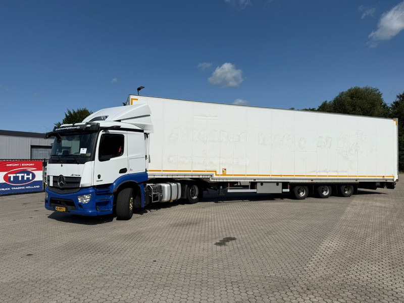 Talson F1227 Megatrailer Rollerbahn BPW Axles Aircargo - Luftfracht - Poluprikolica sa zatvorenim sandukom: slika 1 Talson F1227 Megatrailer Rollerbahn BPW Axles Aircargo - Luftfracht - Poluprikolica sa zatvorenim sandukom: slika 1