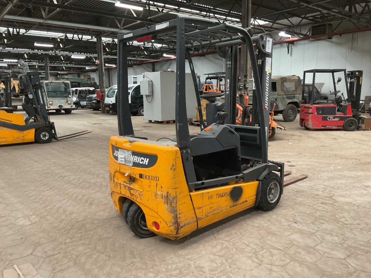 2001 JUNGHEINRICH EFG-18 FORKLIFT - Viljuškar: slika 3 2001 JUNGHEINRICH EFG-18 FORKLIFT - Viljuškar: slika 3