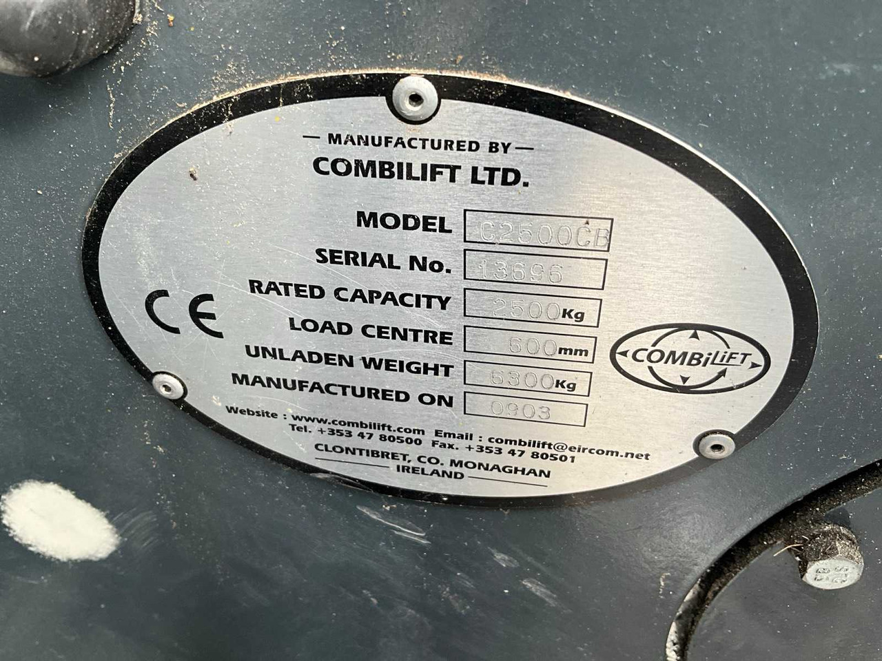 Viljuškar 2003 COMBILIFT C2500CB FORKLIFT 4-WAY: slika 14