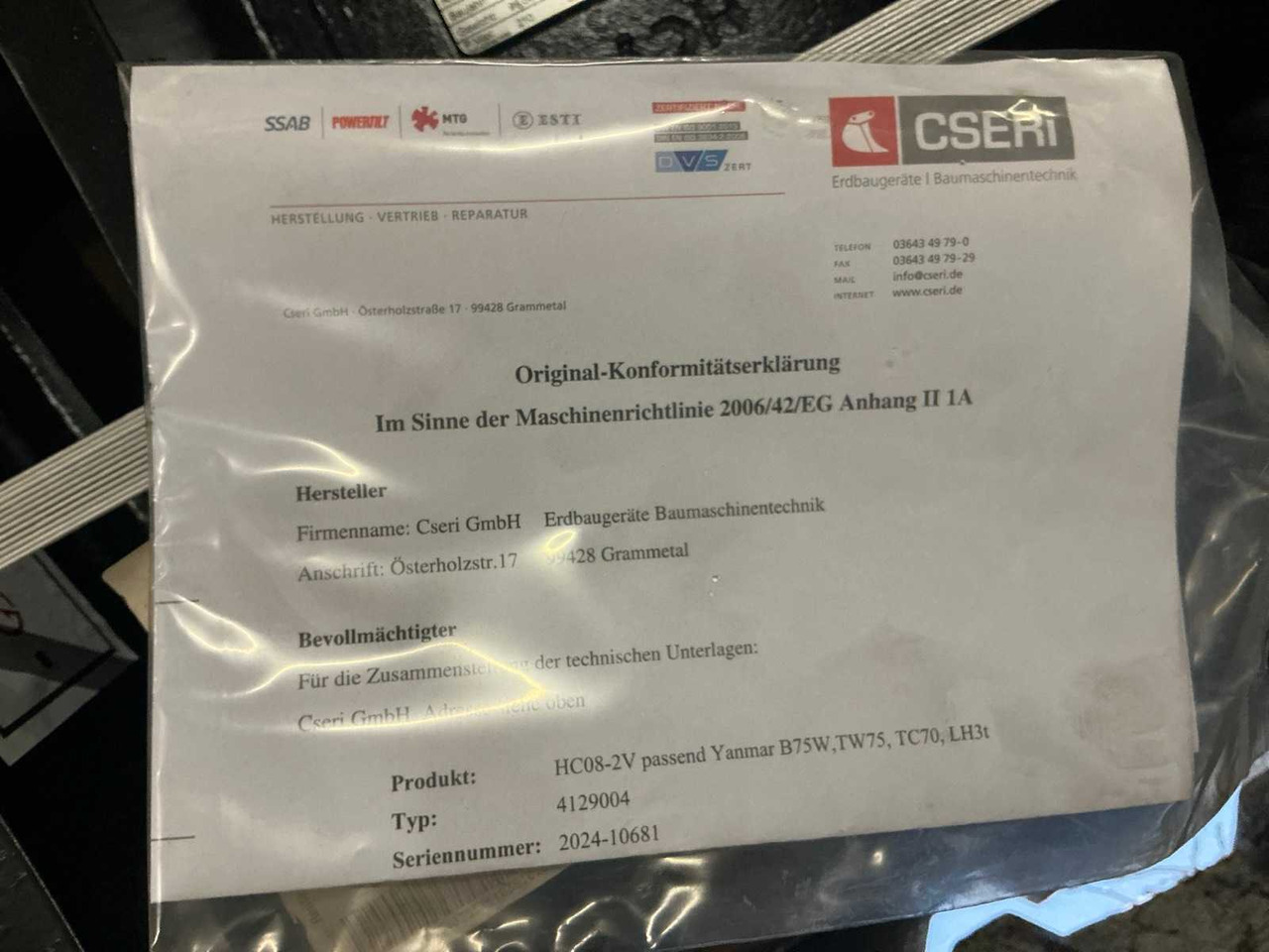 2024 YANMAR HCSW08-2V QUICK COUPLER, HYDR. - Utovarivač točkaš: slika 5 2024 YANMAR HCSW08-2V QUICK COUPLER, HYDR. - Utovarivač točkaš: slika 5