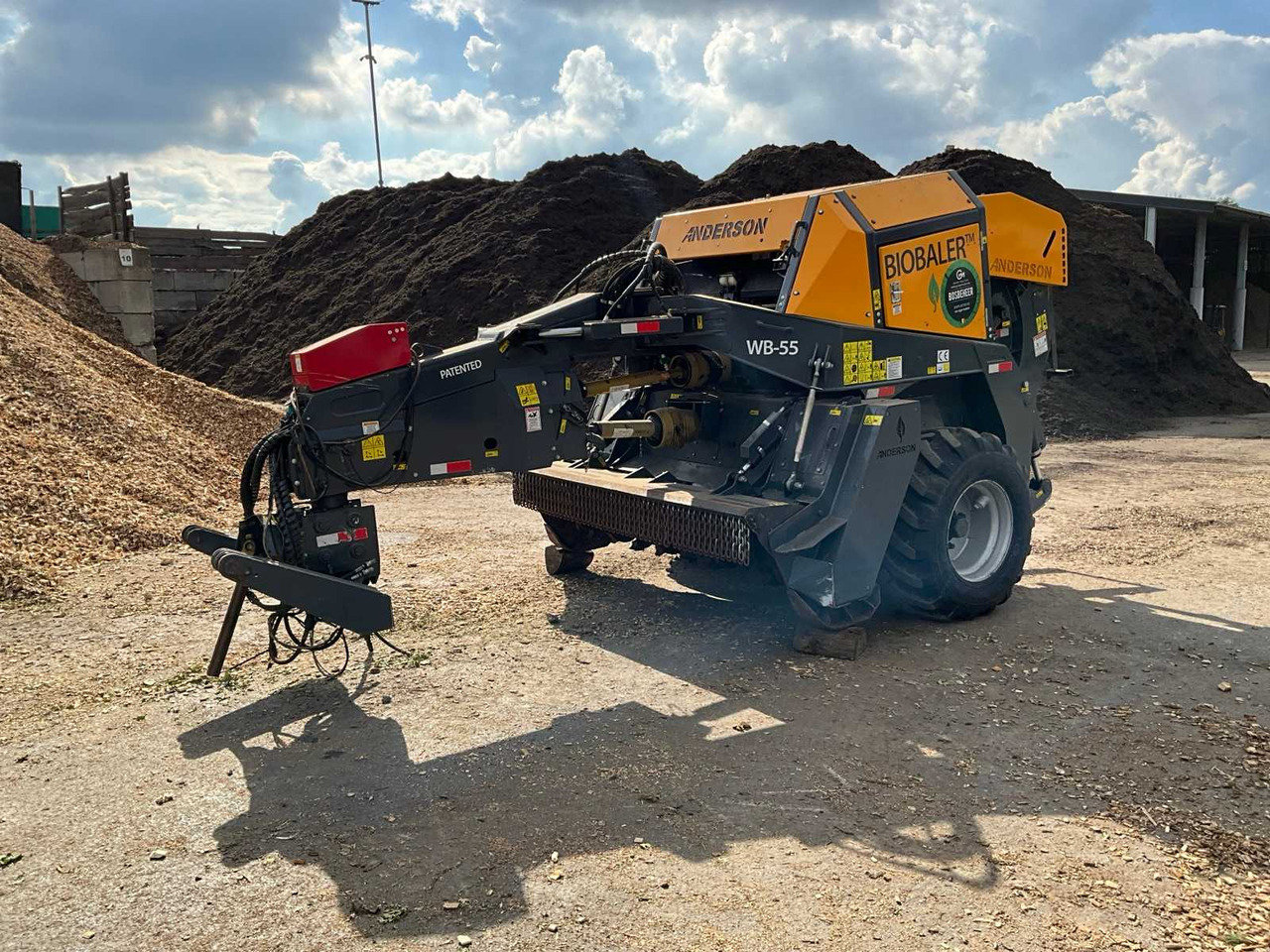 Anderson Biobaler WB-55 - Strugač za drvo: slika 1 Anderson Biobaler WB-55 - Strugač za drvo: slika 1