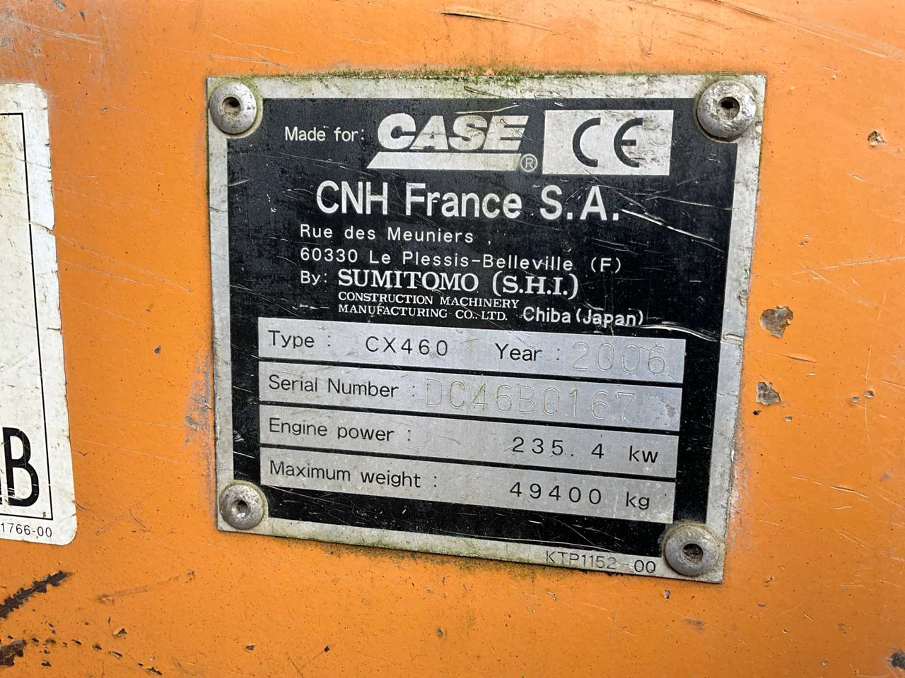 Bager guseničar Case CX460: slika 33