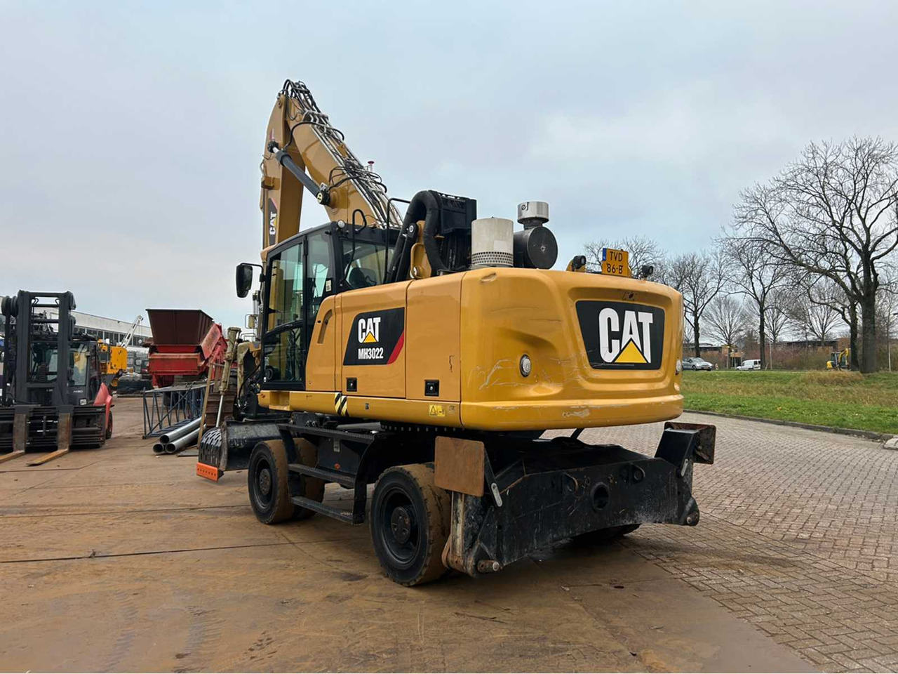 Caterpillar MH3022 - Pokretni kran: slika 5 Caterpillar MH3022 - Pokretni kran: slika 5