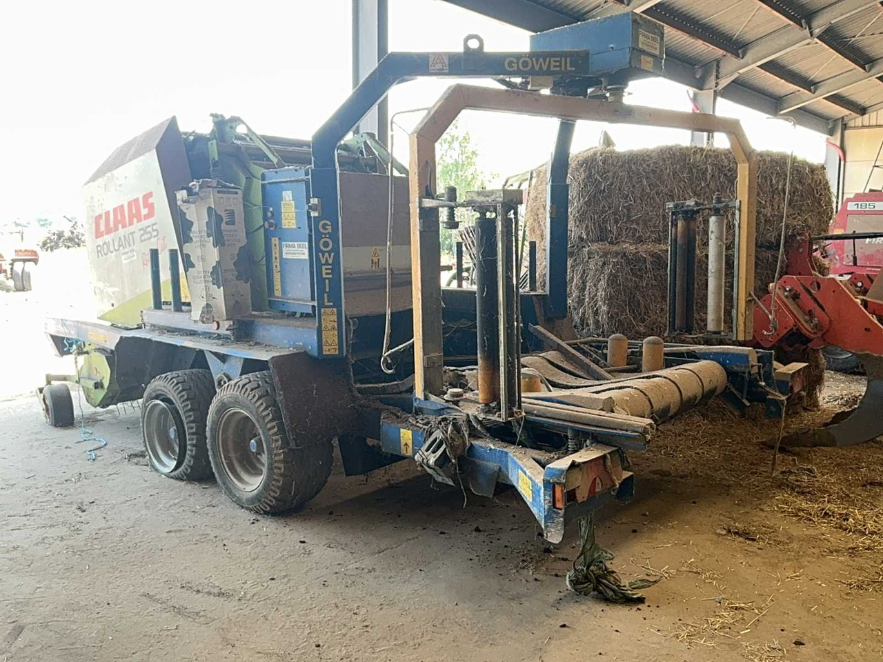 Claas Rollant 255 RC Uniwrap - Balirka za okrugle bale, Omotač za bale: slika 4 Claas Rollant 255 RC Uniwrap - Balirka za okrugle bale, Omotač za bale: slika 4