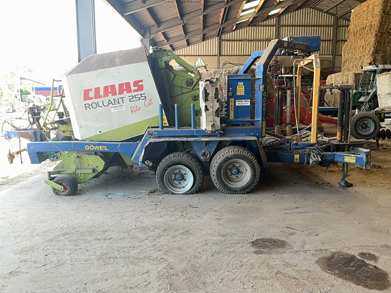 Claas Rollant 255 RC Uniwrap - Balirka za okrugle bale, Omotač za bale: slika 1 Claas Rollant 255 RC Uniwrap - Balirka za okrugle bale, Omotač za bale: slika 1