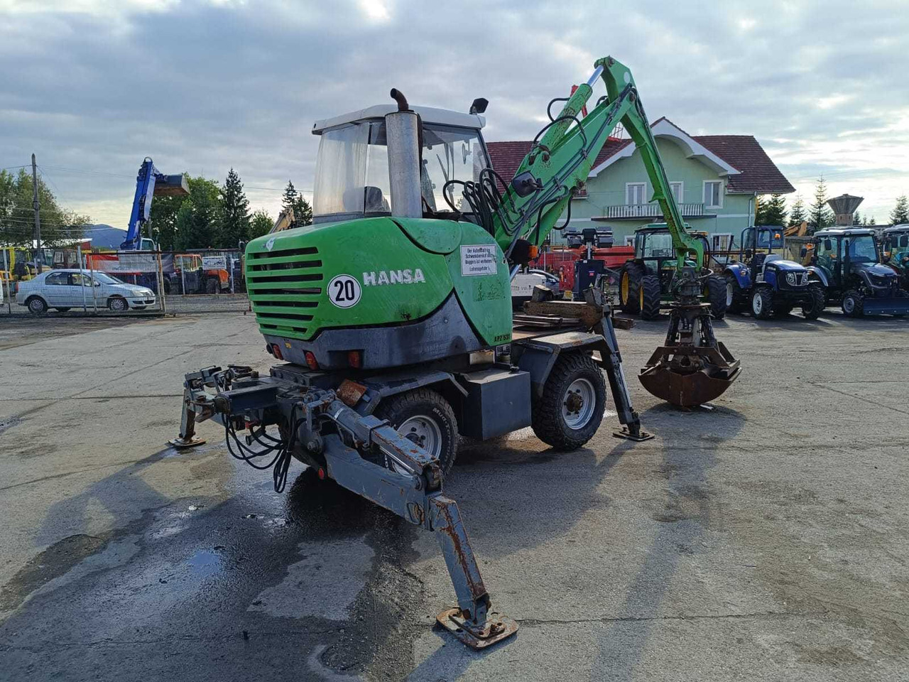 HANSA MASCHINENBAU - APZ 531 - WHEELED EXCAVATOR - 2003 - Bager točkaš: slika 5 HANSA MASCHINENBAU - APZ 531 - WHEELED EXCAVATOR - 2003 - Bager točkaš: slika 5