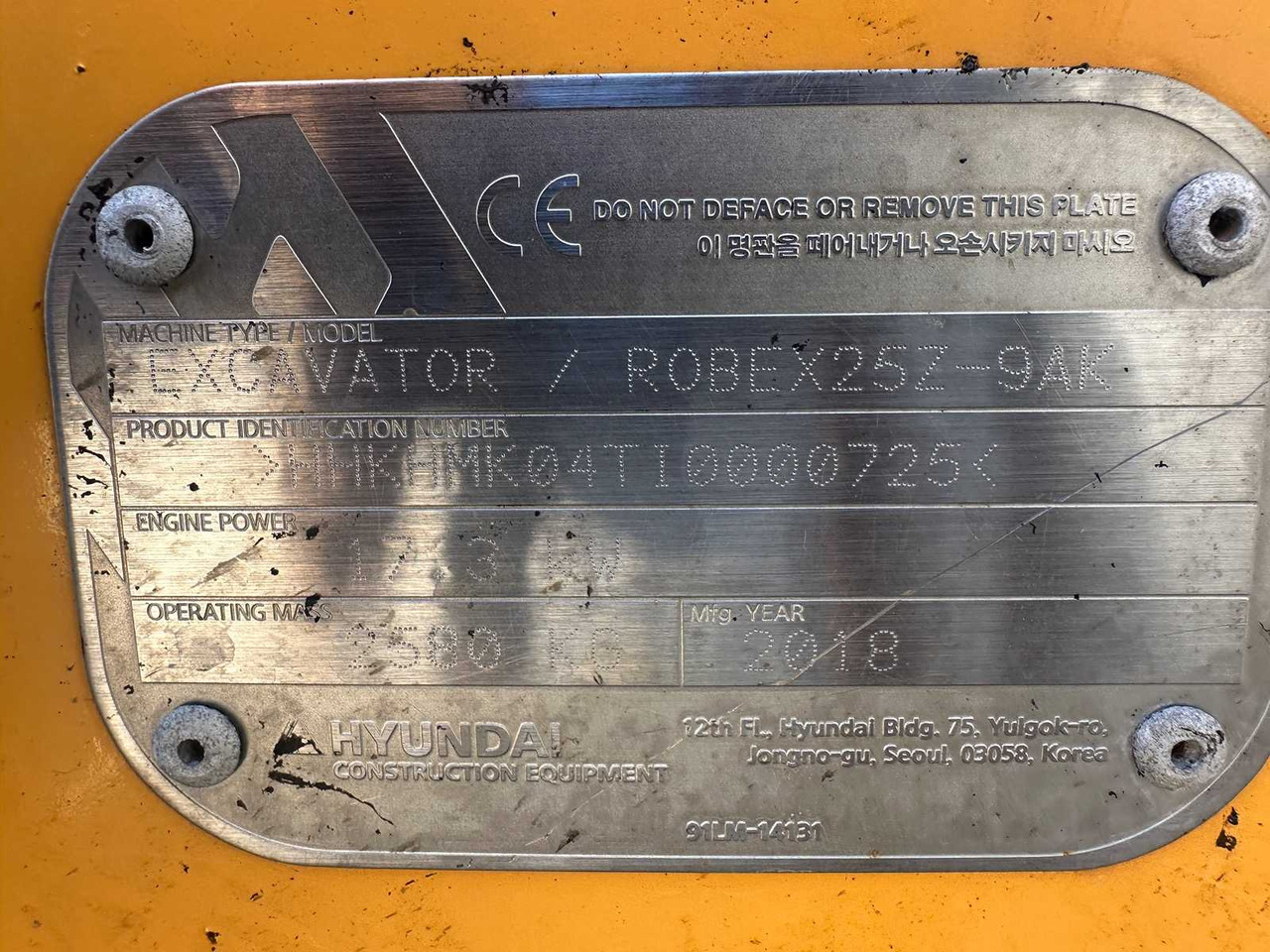 Mini bager Hyundai Robex25Z-9AK: slika 14