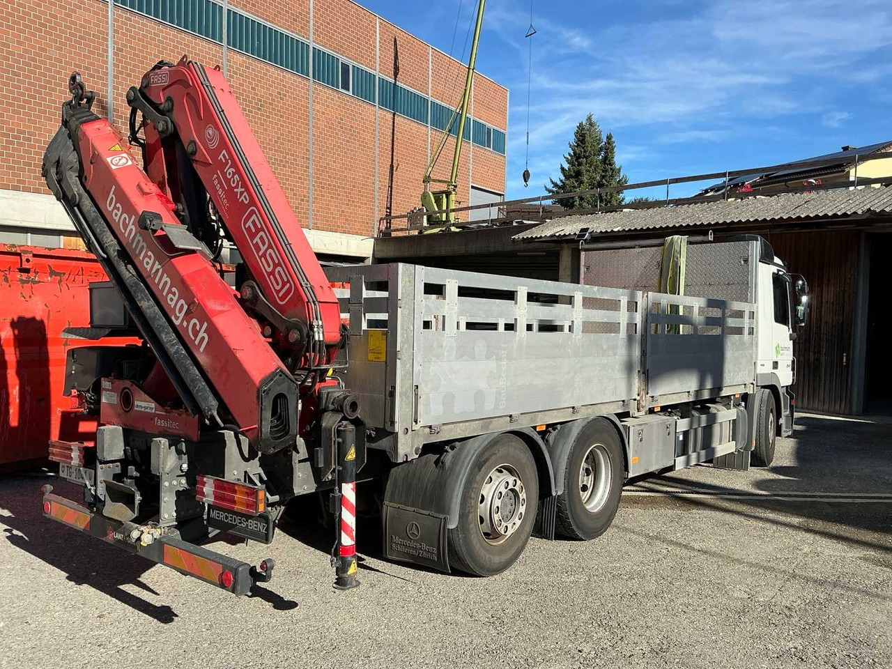 2008 MERCEDES-BENZ ACTROS 2541 TRUCK WITH REAR CRANE - Kamion: slika 4 2008 MERCEDES-BENZ ACTROS 2541 TRUCK WITH REAR CRANE - Kamion: slika 4