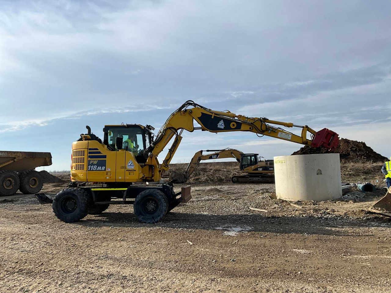 Komatsu PW118MR-11 - Bager točkaš: slika 3 Komatsu PW118MR-11 - Bager točkaš: slika 3