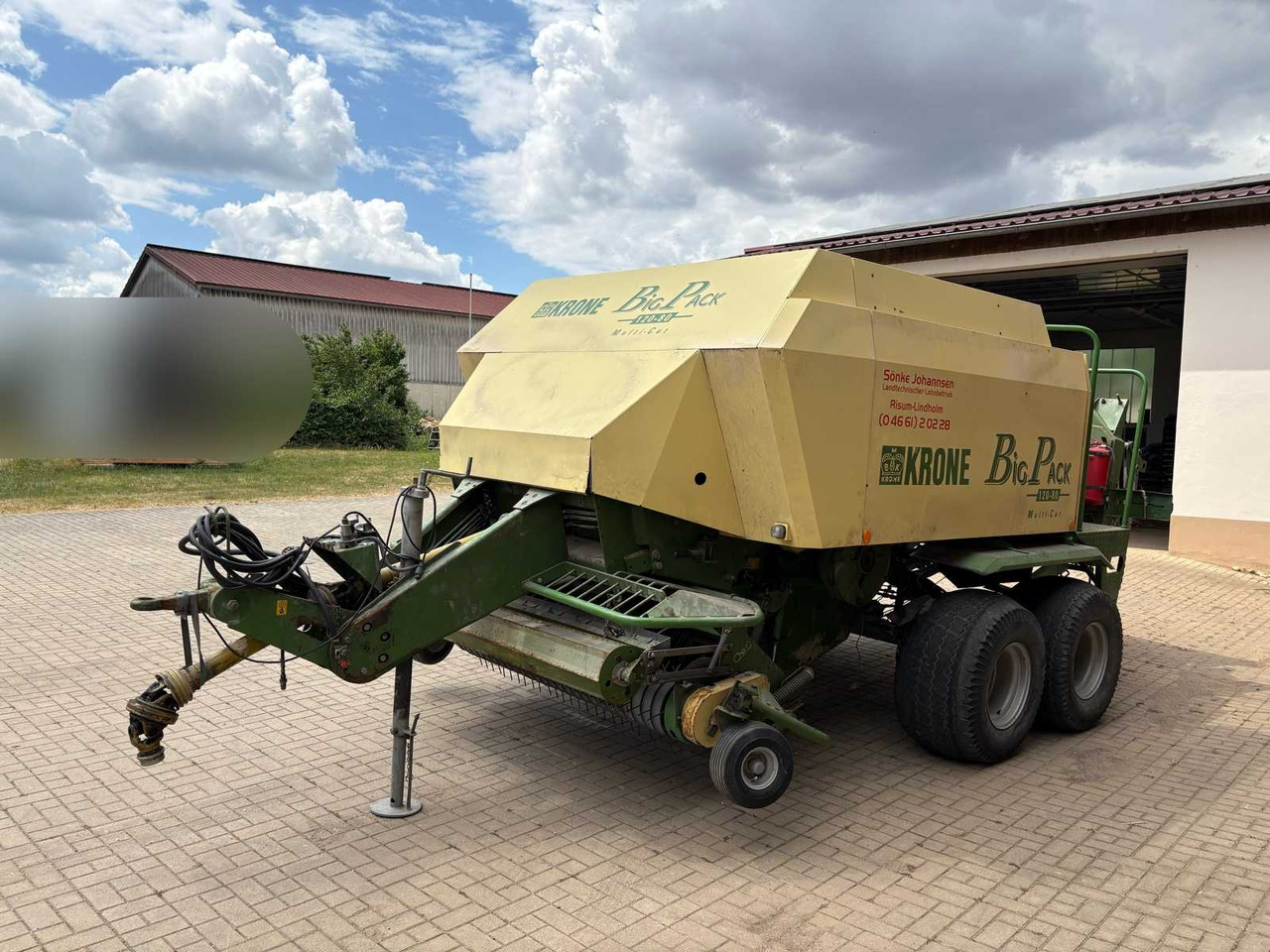 Krone Big Pack 120-80 Multi-Cut - Balirka za kockaste bale: slika 1 Krone Big Pack 120-80 Multi-Cut - Balirka za kockaste bale: slika 1