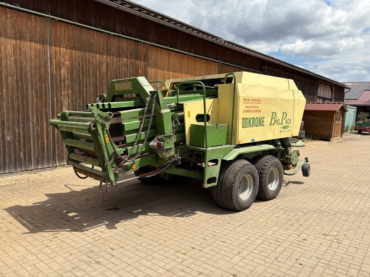 Krone Big Pack 120-80 Multi-Cut - Balirka za kockaste bale: slika 5 Krone Big Pack 120-80 Multi-Cut - Balirka za kockaste bale: slika 5