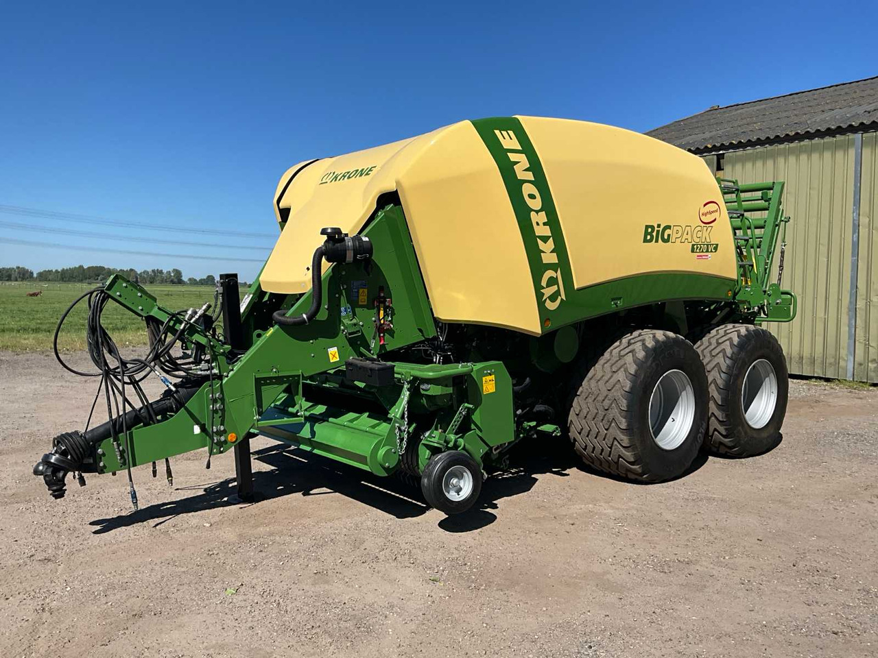 Krone Big Pack 1270 VC - Balirka za kockaste bale: slika 1 Krone Big Pack 1270 VC - Balirka za kockaste bale: slika 1