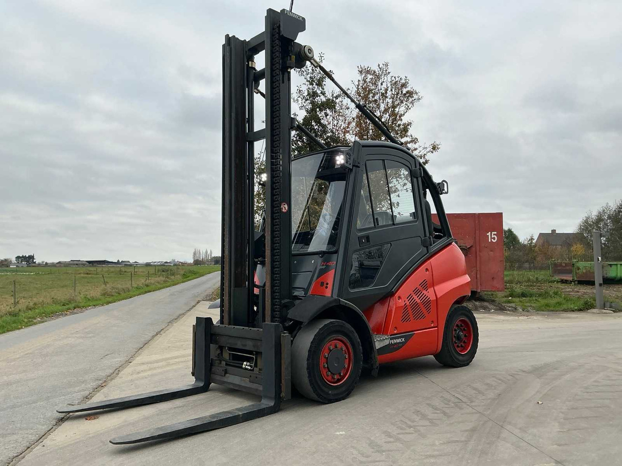 LINDE H40T-02 FORKLIFT TRUCK 2014 - Viljuškar: slika 1 LINDE H40T-02 FORKLIFT TRUCK 2014 - Viljuškar: slika 1