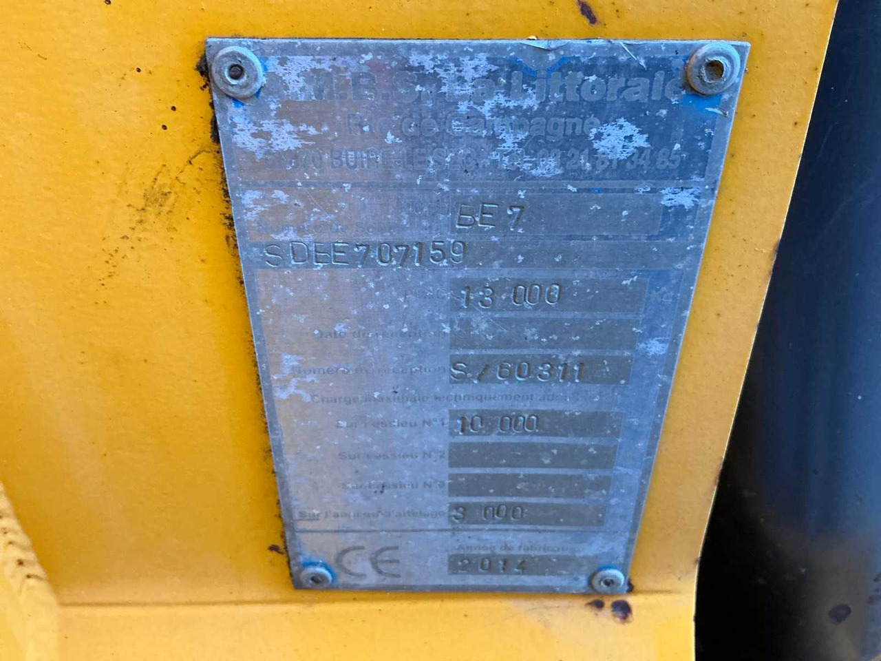 La Littorale BE7 - Prikolica za prevoz stoke: slika 4 La Littorale BE7 - Prikolica za prevoz stoke: slika 4