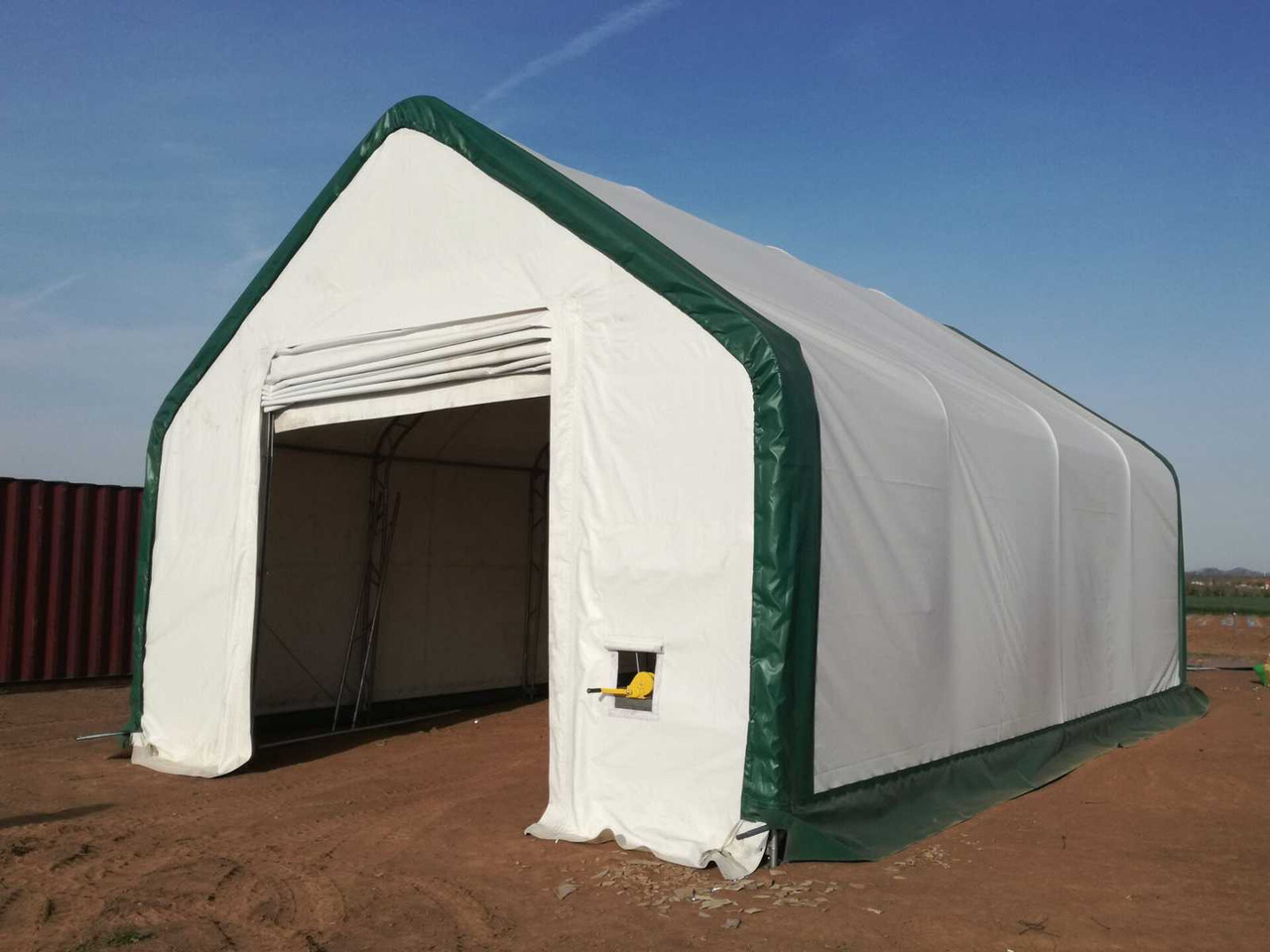 Rhino-Cross-Shelter 4012021DP - 36,6x12,2x6,4 m - Rezervoar za skladištenje: slika 5 Rhino-Cross-Shelter 4012021DP - 36,6x12,2x6,4 m - Rezervoar za skladištenje: slika 5