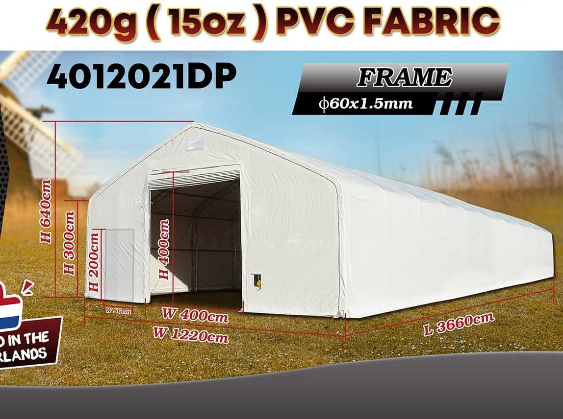 Rhino-Cross-Shelter 4012021DP - 36,6x12,2x6,4 m - Rezervoar za skladištenje: slika 2 Rhino-Cross-Shelter 4012021DP - 36,6x12,2x6,4 m - Rezervoar za skladištenje: slika 2