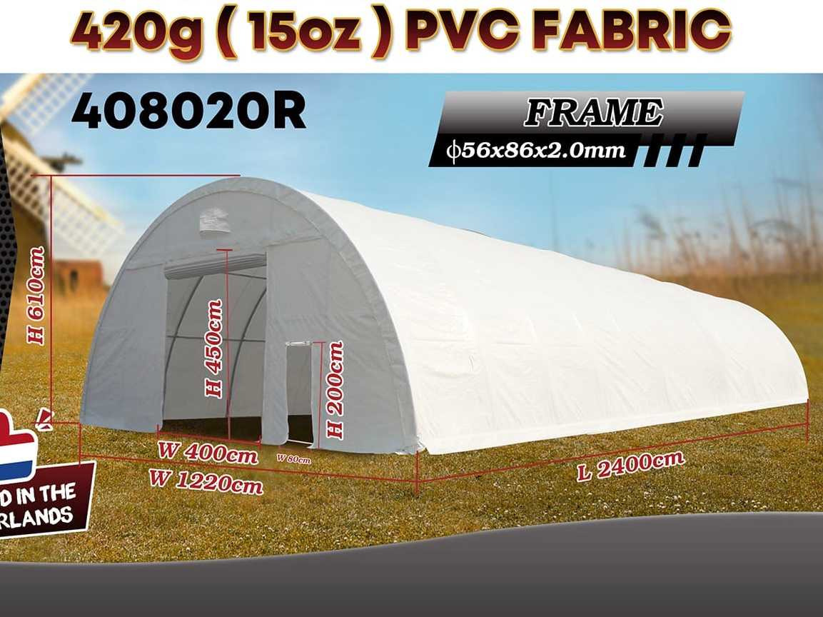 Rhino-Cross-Shelter 408020R 24x12,2x6,1 m - Rezervoar za skladištenje: slika 2 Rhino-Cross-Shelter 408020R 24x12,2x6,1 m - Rezervoar za skladištenje: slika 2