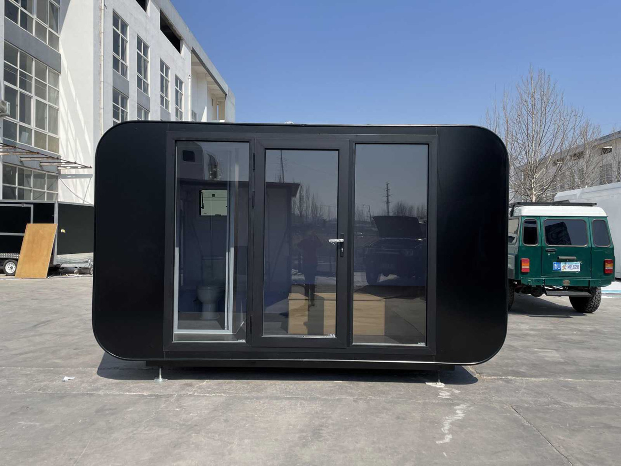 Stahlworks Eco 4000 A Zwart - Građevinski kontejner: slika 1 Stahlworks Eco 4000 A Zwart - Građevinski kontejner: slika 1