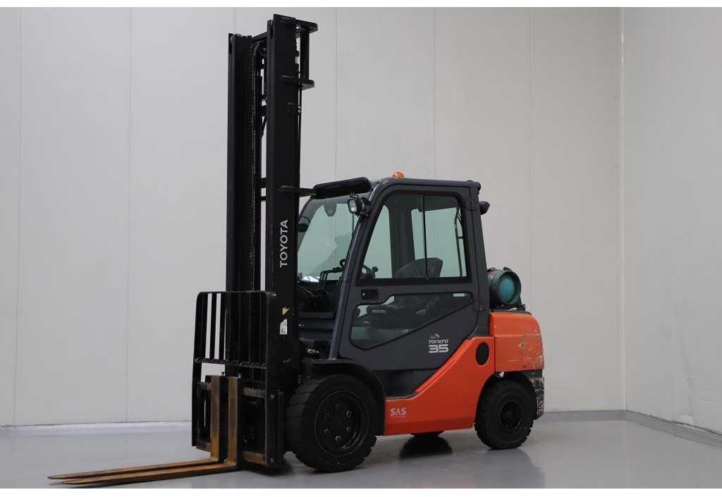 TOYOTA - 02-8FGJF35 - FORKLIFT, SIDESHIFT, 2015, 5M - Viljuškar: slika 2 TOYOTA - 02-8FGJF35 - FORKLIFT, SIDESHIFT, 2015, 5M - Viljuškar: slika 2
