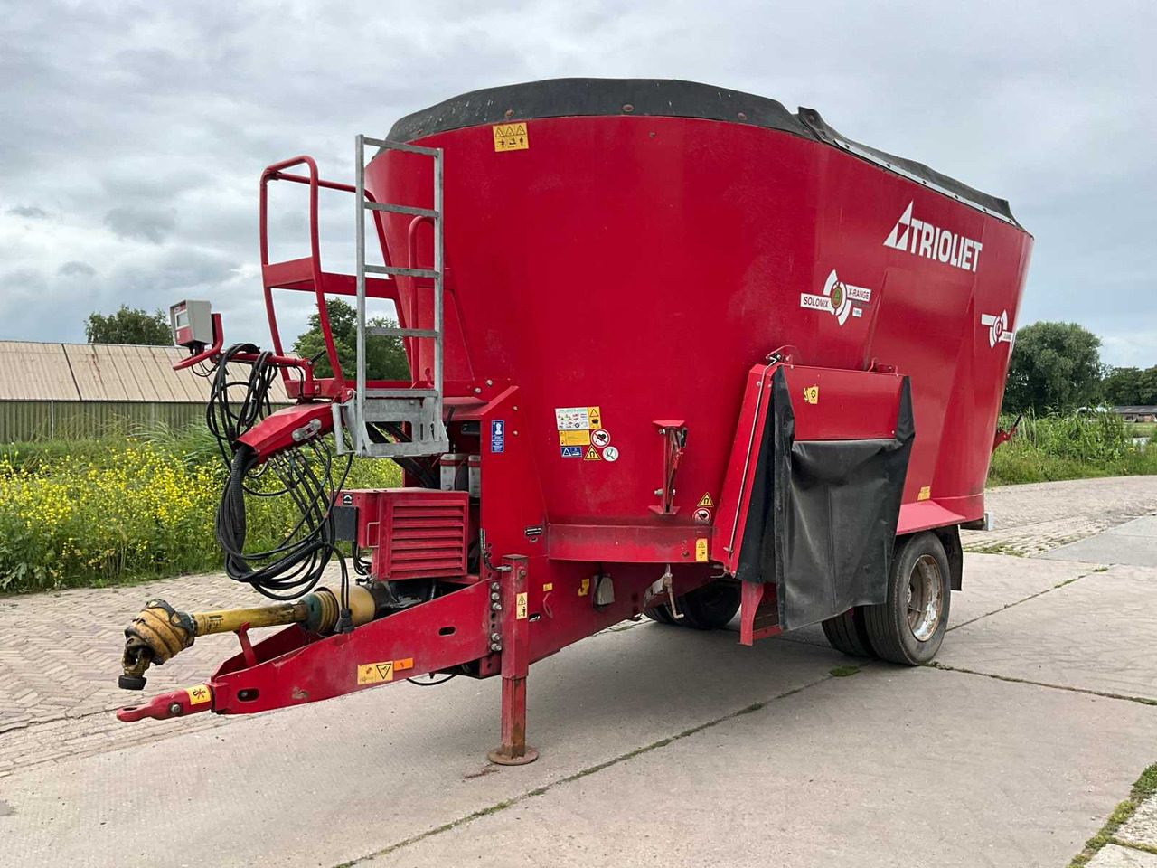 Trioliet Solomix 2-2400L X Range - Prikolica za mešanje stočne hrane: slika 1 Trioliet Solomix 2-2400L X Range - Prikolica za mešanje stočne hrane: slika 1