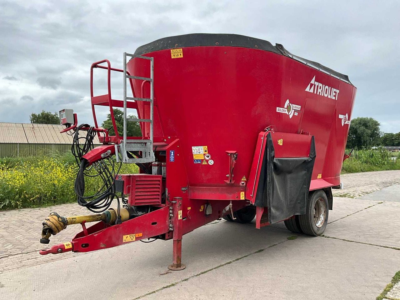 Trioliet Solomix 2-2400L X Range - Prikolica za mešanje stočne hrane: slika 2 Trioliet Solomix 2-2400L X Range - Prikolica za mešanje stočne hrane: slika 2