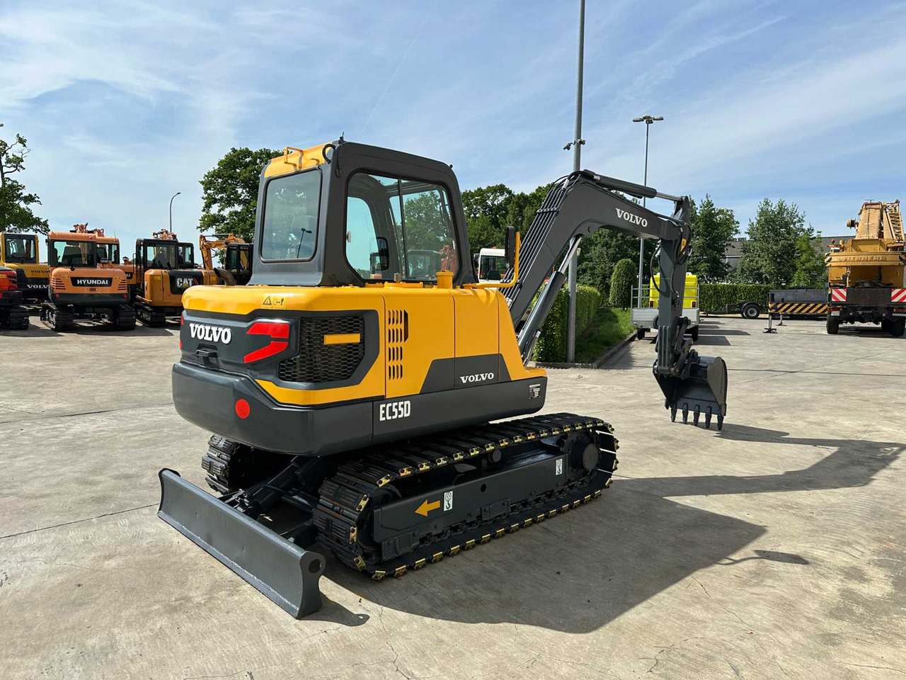 Volvo EC55D - Bager guseničar: slika 4 Volvo EC55D - Bager guseničar: slika 4