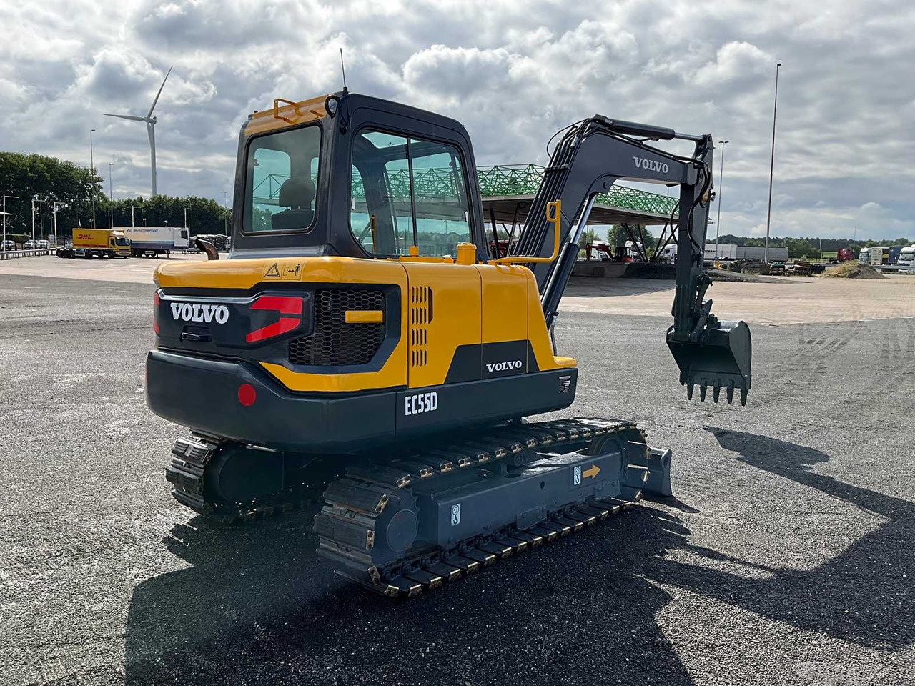 Volvo EC55D - Bager guseničar: slika 5 Volvo EC55D - Bager guseničar: slika 5